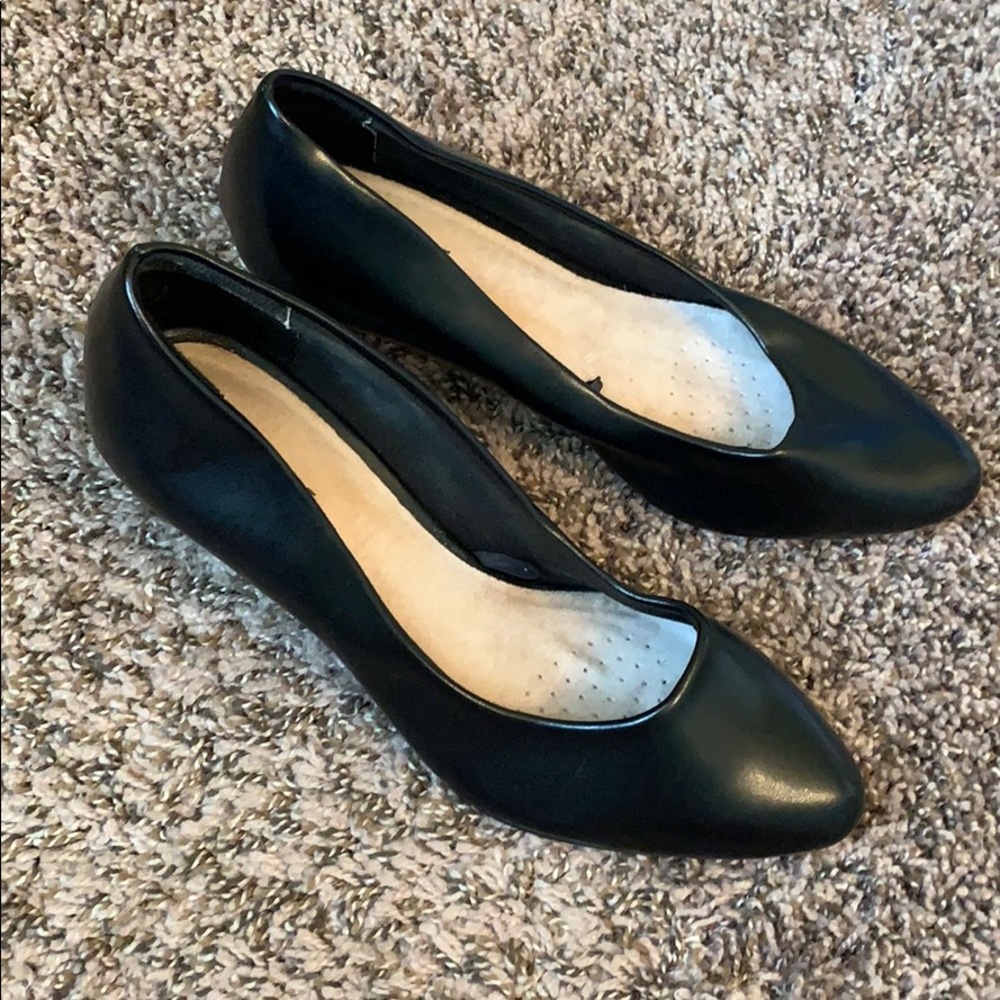 Black heels